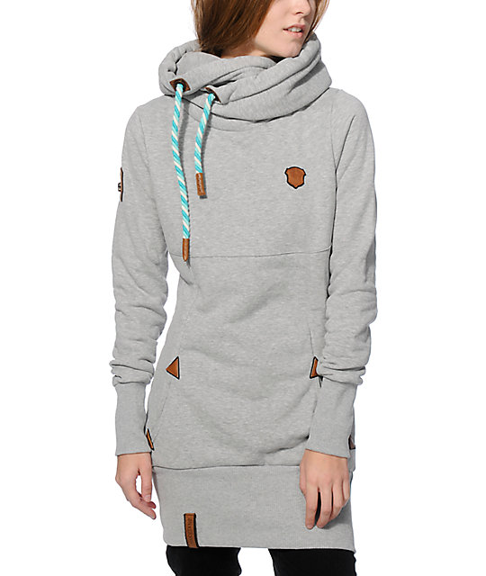 Naketano Lange VII Grey Hoodie | Zumiez