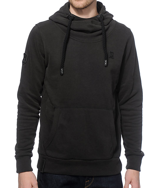 naketano hoodie black