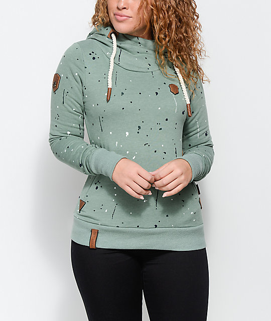 naketano green hoodie