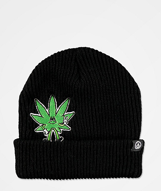 neff green beanie