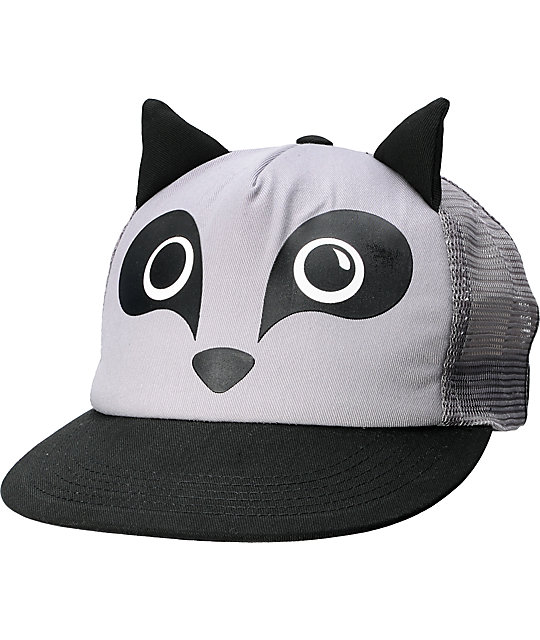 raccoon baseball cap