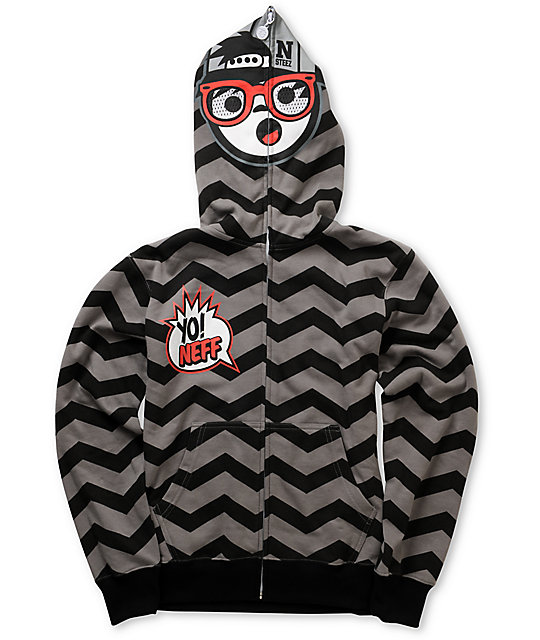 neff zip up hoodies