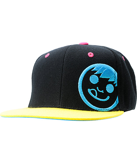 Neff Corpo Black & Yellow Snapback Hat