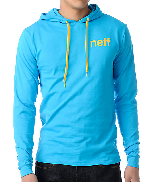 cyan sweatshirt