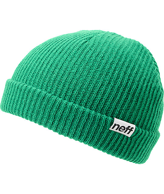 green neff beanie