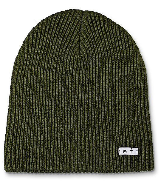 green neff beanie