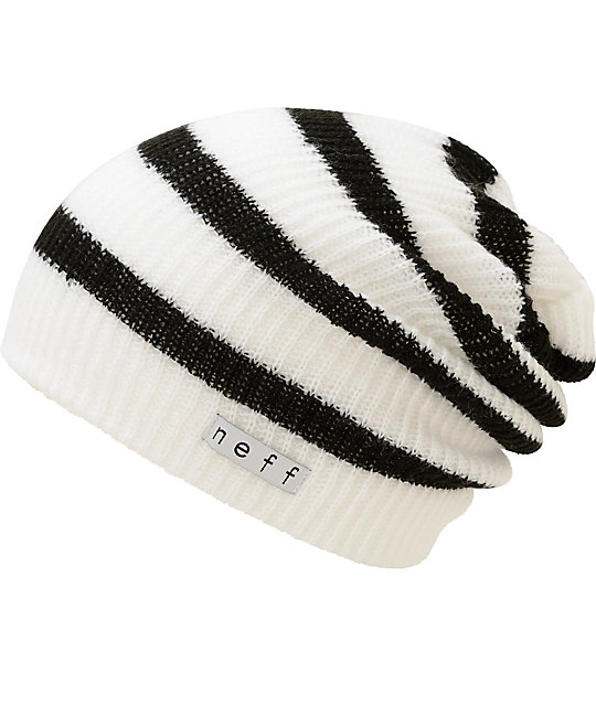 white neff beanie