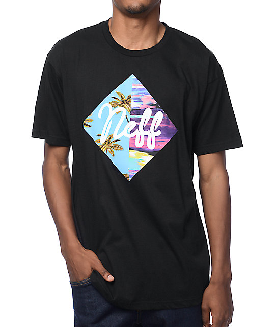 Neff Diamond Summer Black T-Shirt | Zumiez