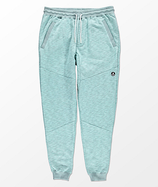 teal joggers