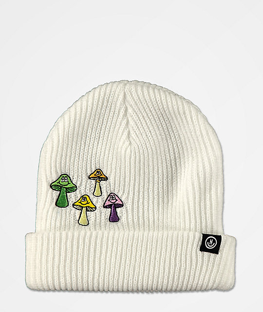 white neff beanie