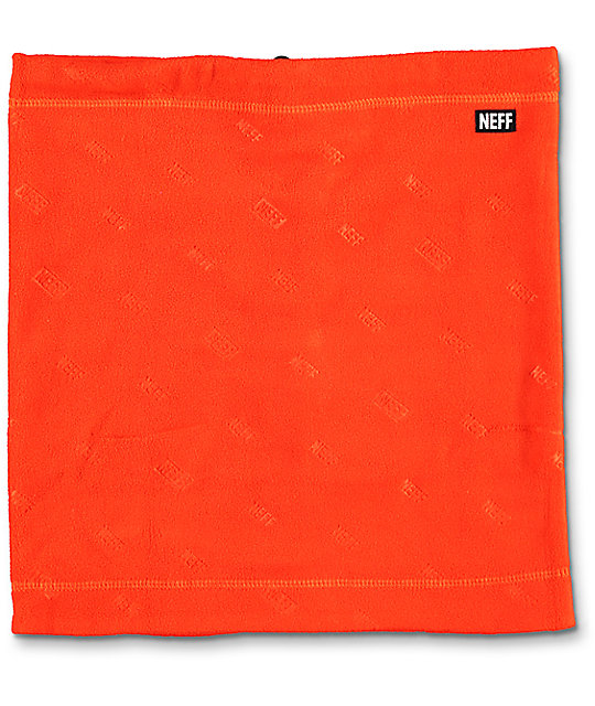 orange face mask