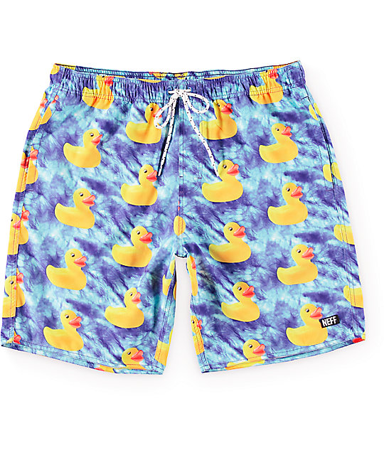 neff ducky swim trunks