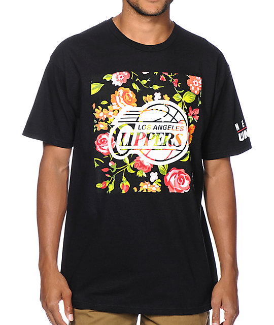 Neff x NBA Clippers Floral T-Shirt | Zumiez