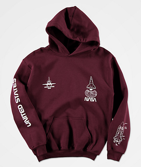 nasa boys hoodie