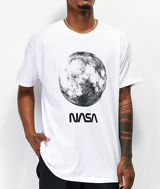 camiseta nasa blanca