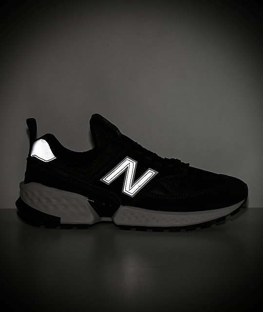 new balance 574 silver metallic with black