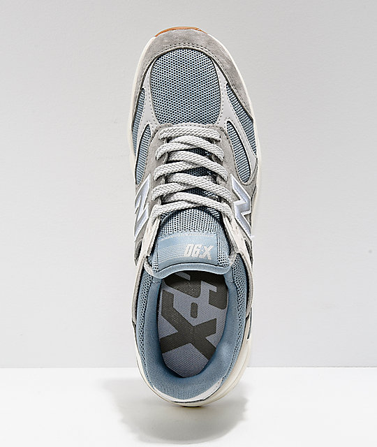 New balance lifestyle x90 reconstructed cyclone blue & marble grey shoes best sale