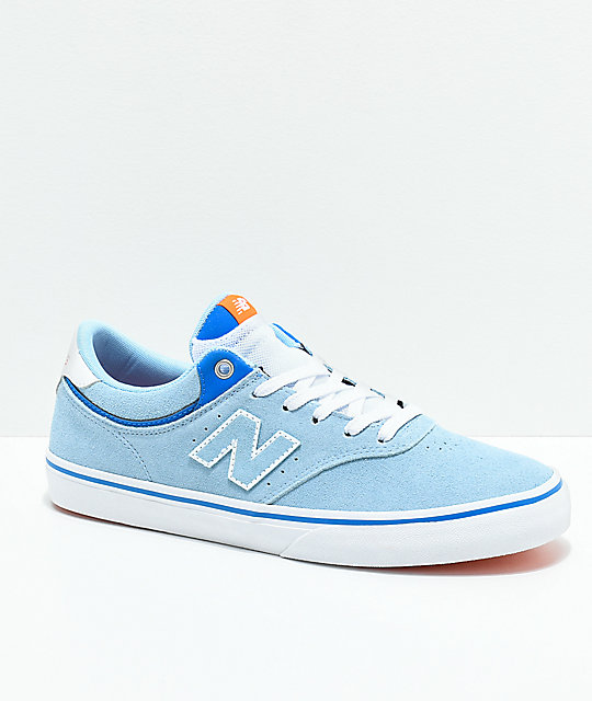 new balance blue and white