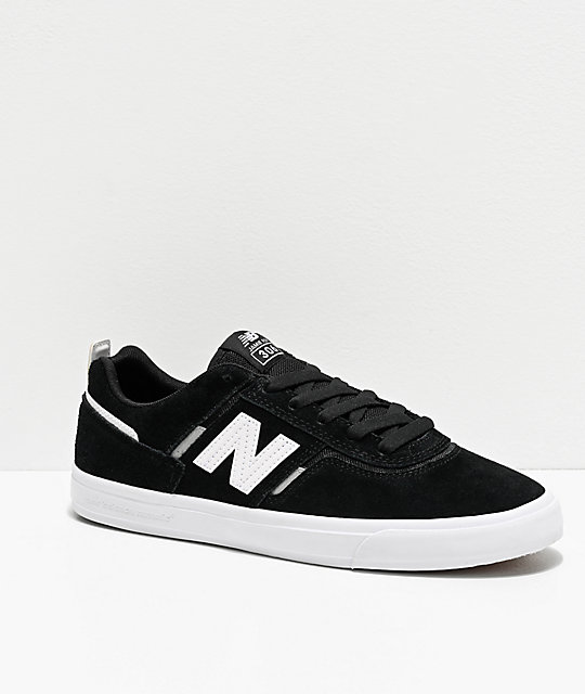 new balance skate shoes black