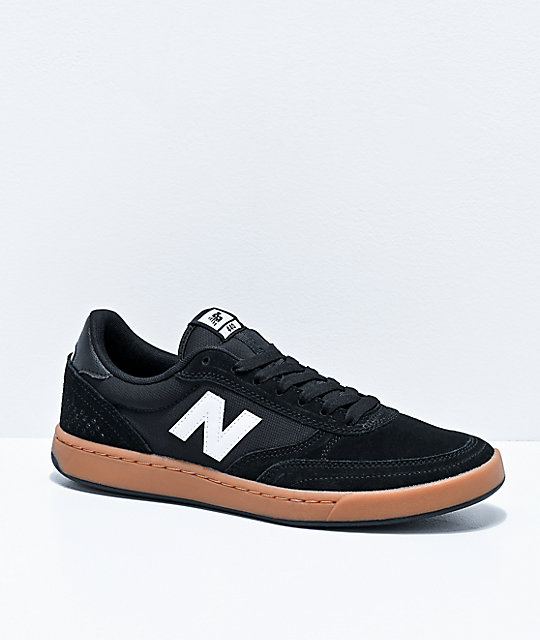 New Balance Numeric 440 Black & Gum Skate Shoes | Zumiez