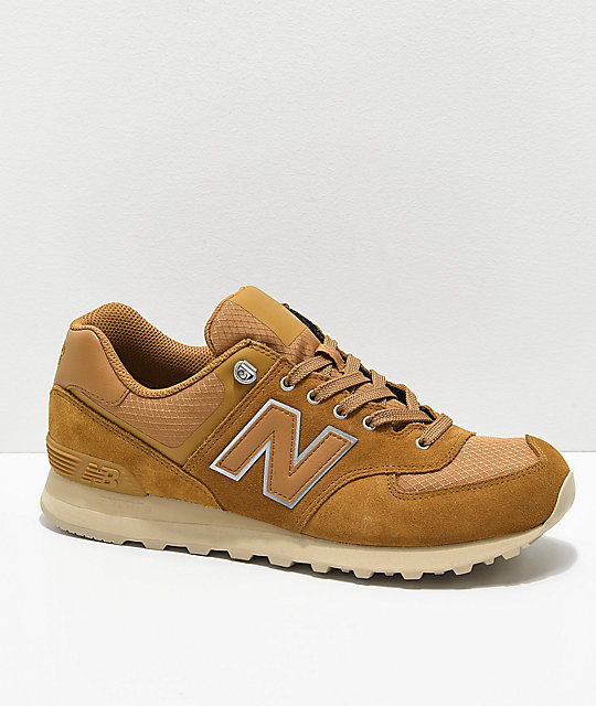 New Balance Numeric 574 Outdoor Nutmeg & Sand Shoes | Zumiez