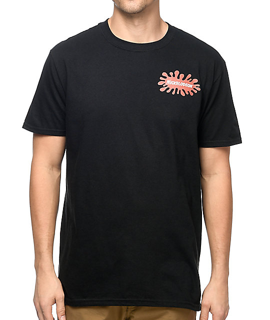 Nickelodeon Nick Toon Squad Black T-Shirt | Zumiez