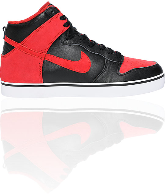 Nike 6.0 Dunk SE High Black \u0026 Red Skate 
