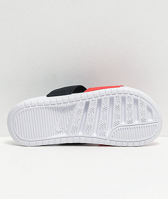 nike benassi duo ultra slide white