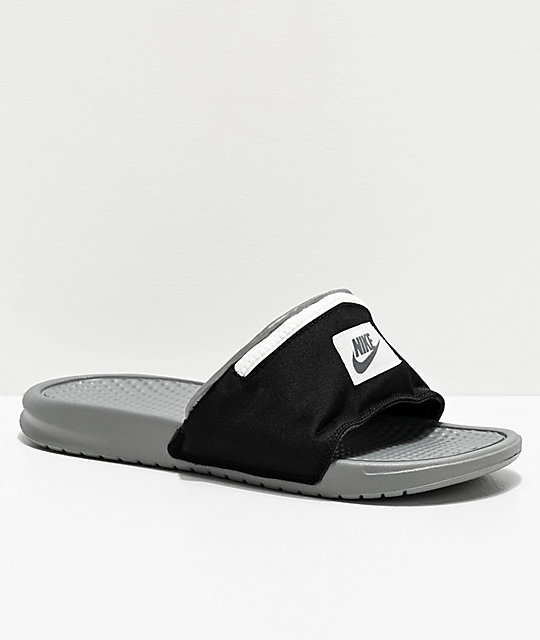 nike benassi just do it fanny pack slide sandal