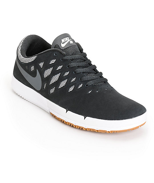 Nike Free SB Black, Dark Grey & White Shoes | Zumiez