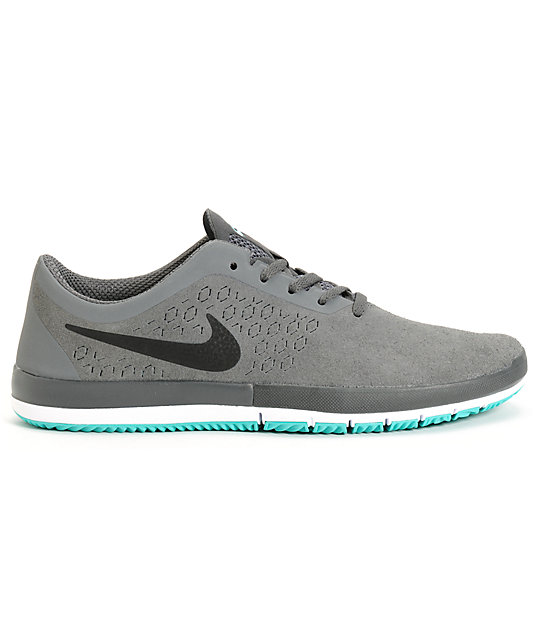 Nike Free SB Nano Dark Grey & White Shoes | Zumiez