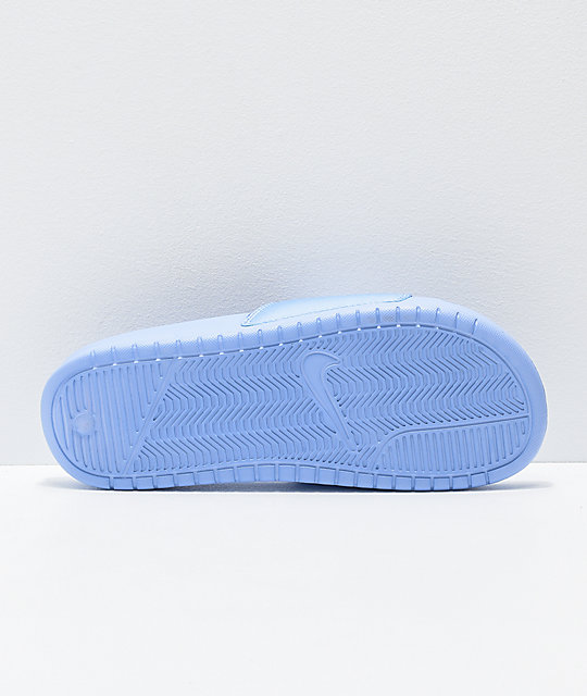 nike benassi blue