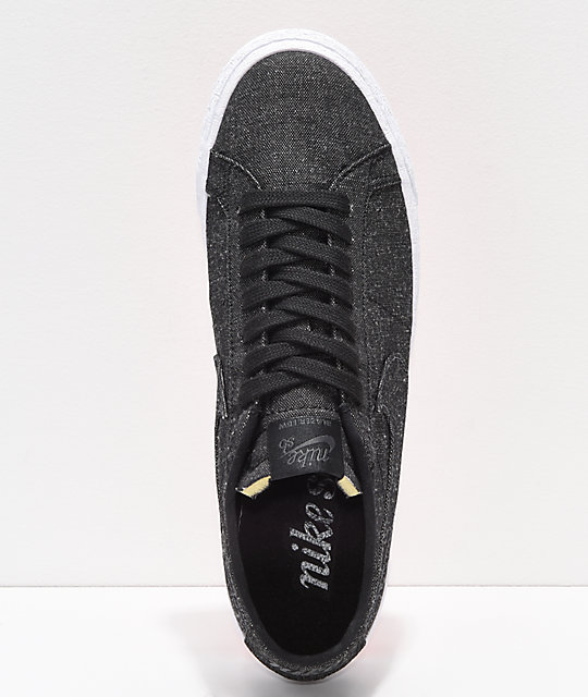 nike sb zoom blazer low canvas deconstructed men's skateboarding shoe