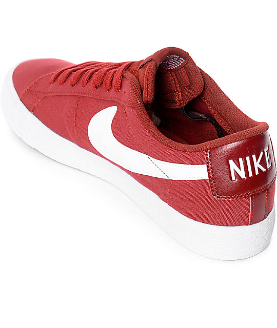 nike blazer low marron