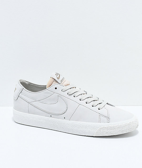 nike sb blazer low white