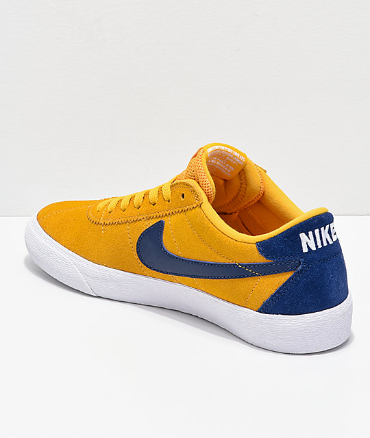 nike bruin yellow