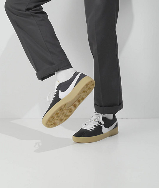 Permanecer ficción Hospitalidad Nike SB Bruin React Black, White & Gum Skate Shoes