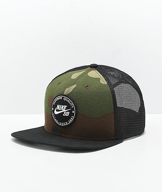 nike sb camo snapback