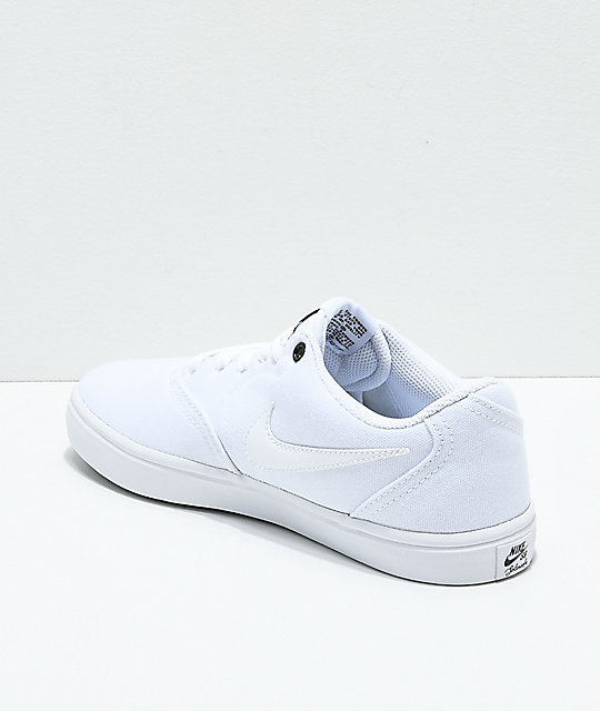 nike sb check white