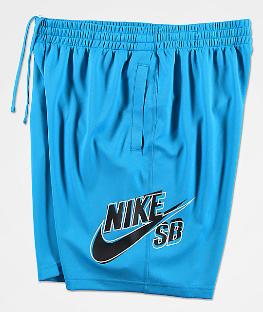 laser blue nike shorts