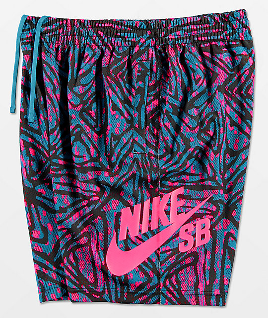 nike sb shorts pink