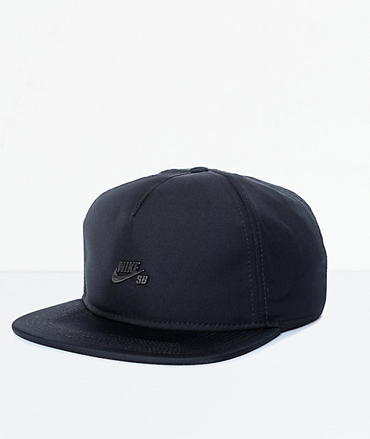 Nike SB Dri Fit gorra strapback en negro Nike SB Dri Fit gorra strapback en negro