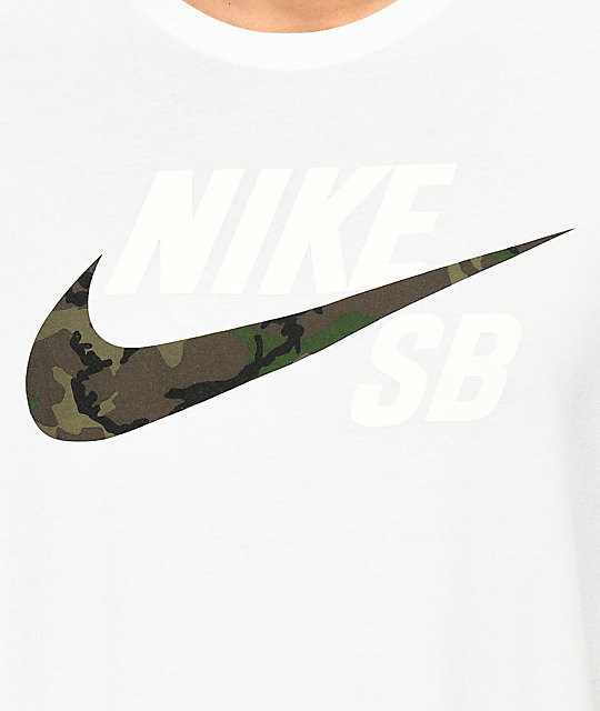 nike camo swoosh t shirt