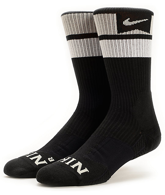 dri fit black socks