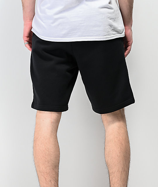 nike sb black fleece shorts