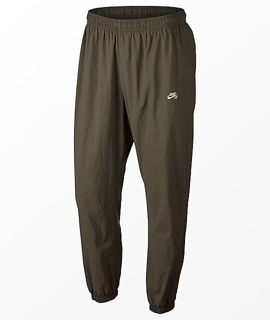 Nike SB Flex Olive Track Pants | Zumiez.ca