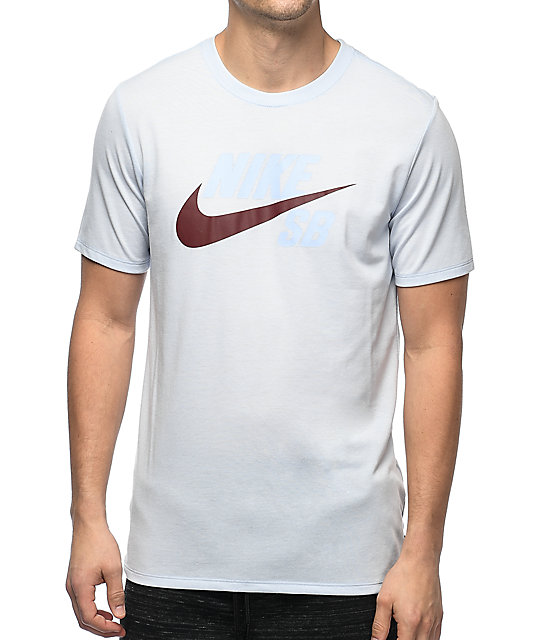 Nike Azul Hybrid En Futura Camiseta Fit Sb Tonal Dri Logo Zumiez Claro rqcrtwzR4x