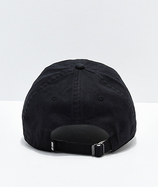 black on black nike cap