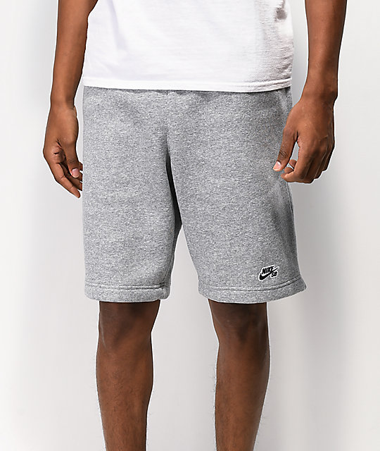 nike sb grey shorts