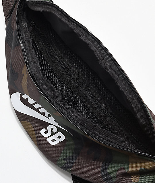 nike waist bag camo